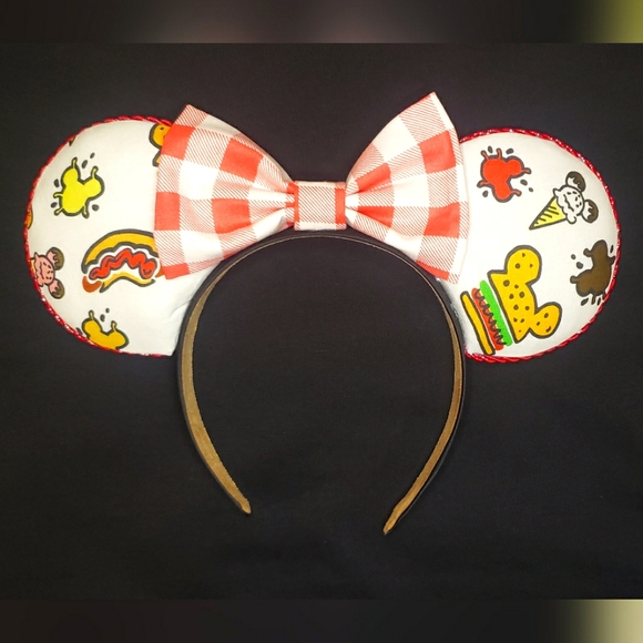 Hand Crafted Accessories - 🆕️❤🖤Mickey Shaped Food Mouse Ears